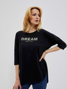 Moodo Crna ženska Moodo majica