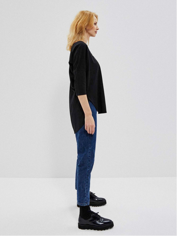 Moodo Crna ženska Moodo majica