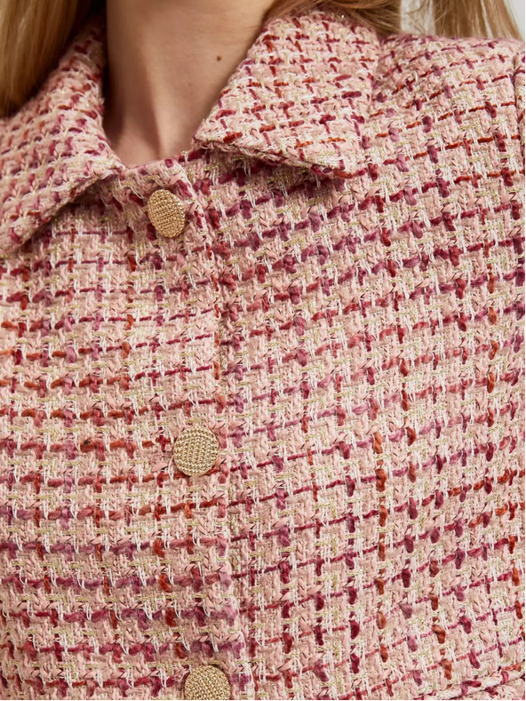 Moodo Moodo roza ženska jakna