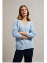 Moodo Svijetloplavi ženski kardigan Moodo