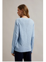 Moodo Svijetloplavi ženski kardigan Moodo