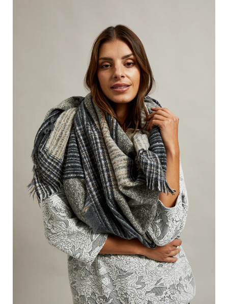 Moodo Bež-siva Moodo ženska marama