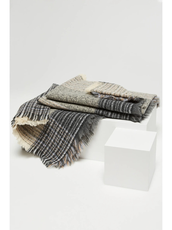 Moodo Bež-siva Moodo ženska marama