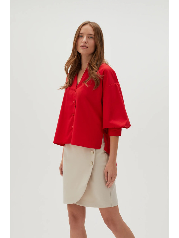 Moodo Moodo ženska crvena košulja