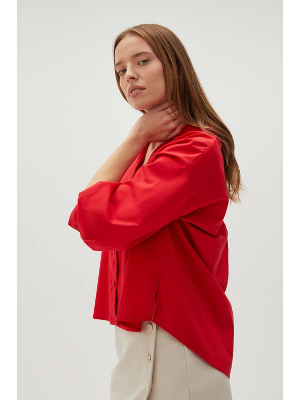 Moodo Moodo ženska crvena košulja