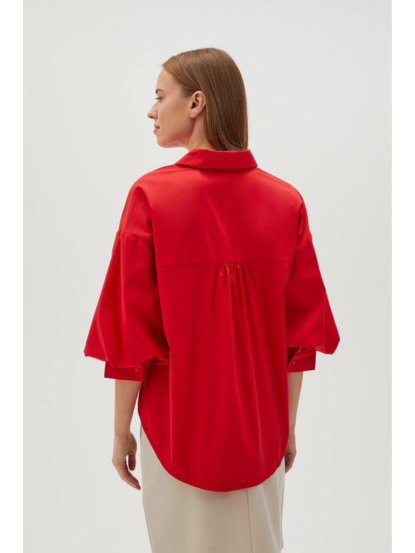 Moodo Moodo ženska crvena košulja