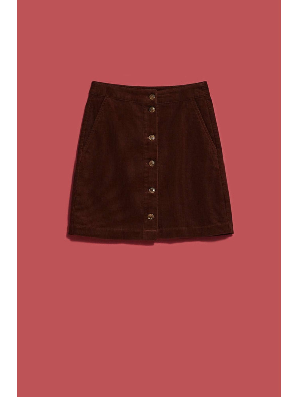 Moodo Smeđa ženska suknja Moodo