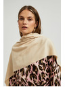 Moodo Moodo bež ženski šal