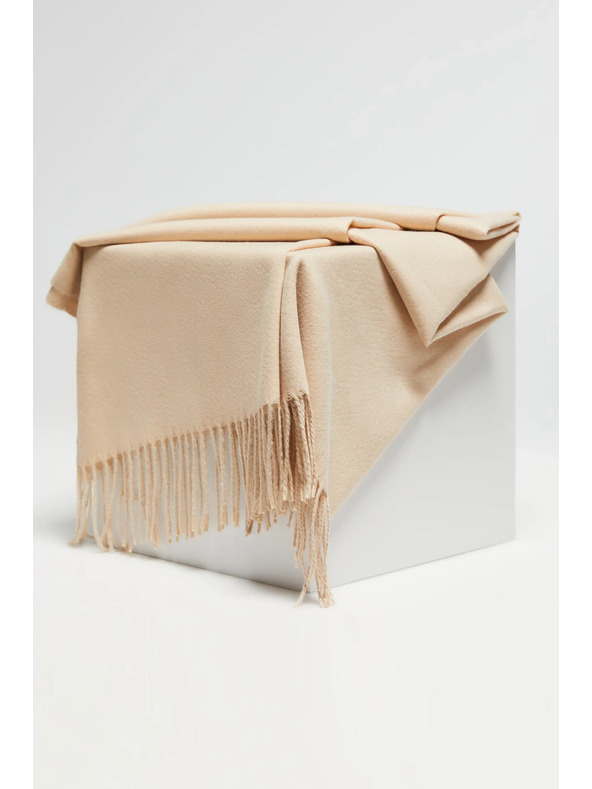 Moodo Moodo bež ženski šal