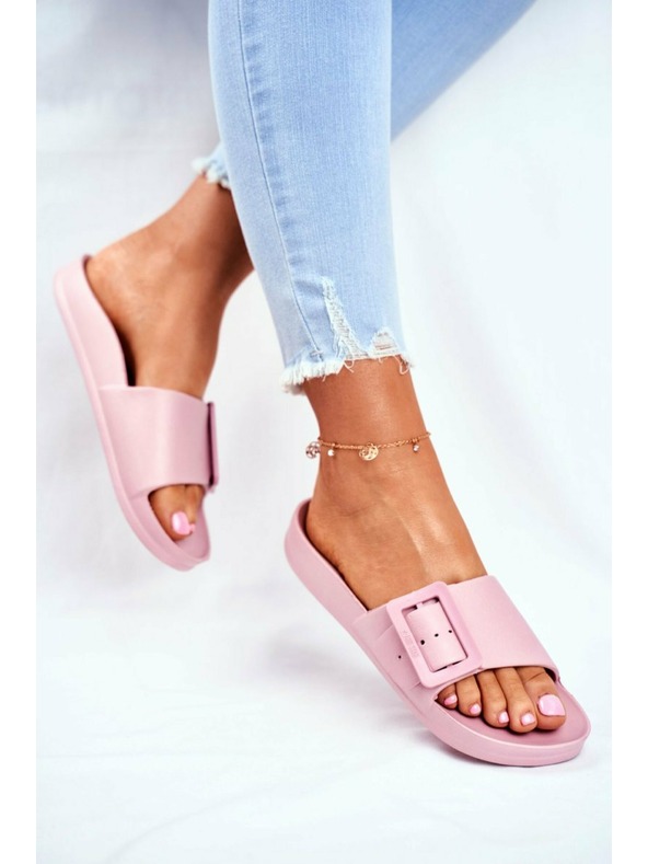 BIG STAR SHOES Elegantne ženske papuče Big Star - pink