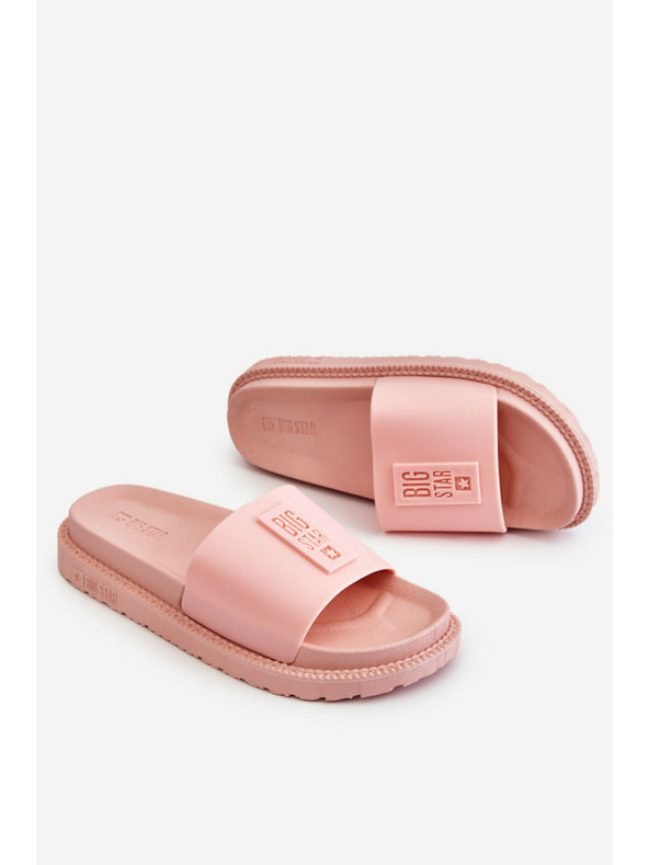 BIG STAR SHOES Ženske papuče Big Star Light pink