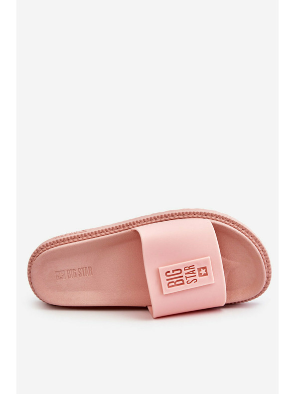 BIG STAR SHOES Ženske papuče Big Star Light pink