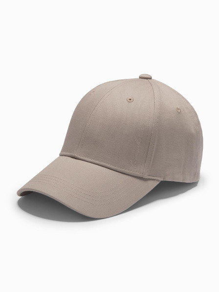 Ombre Clothing Muška bejzbolska kapa s ukrasnim vezom bež Ombre odjeća
