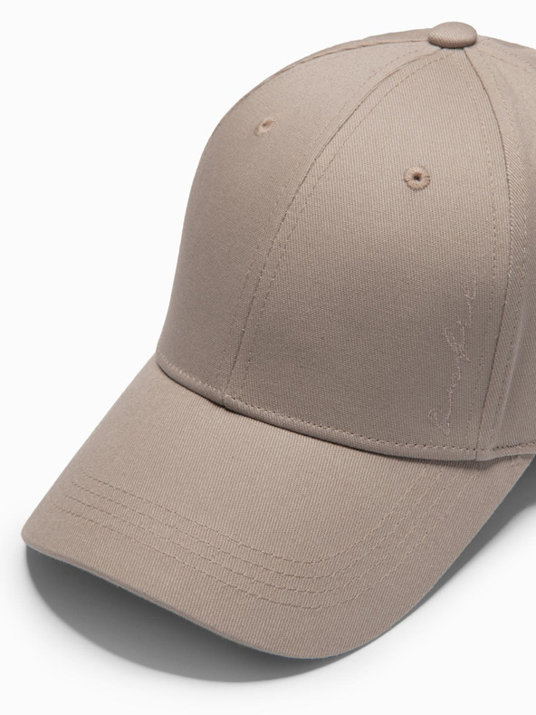 Ombre Clothing Muška bejzbolska kapa s ukrasnim vezom bež Ombre odjeća