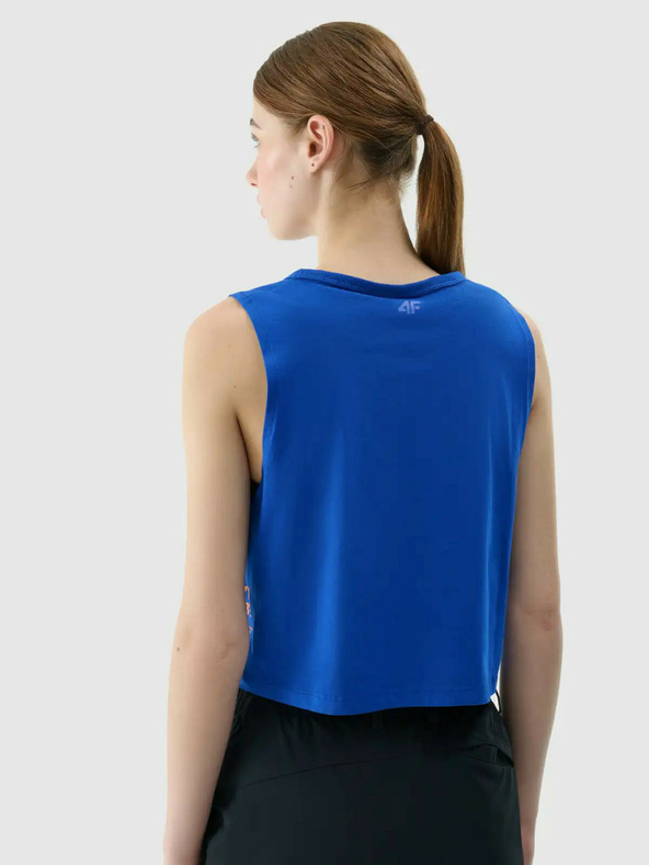 4F Ženska skraćena majica bez rukava 4F