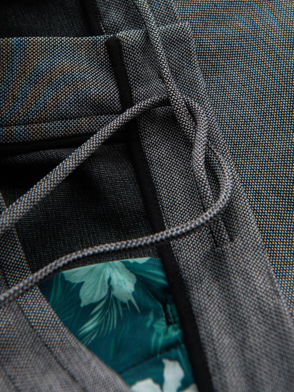 Ombre Clothing Muška pamučna trenirka BASIC siva Ombre odjeća