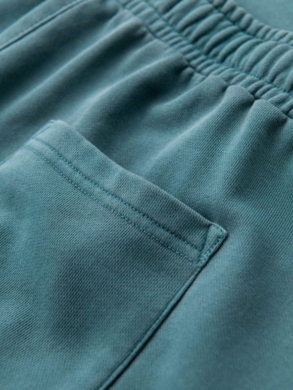 Ombre Clothing Muška pamučna trenirka BASIC plava Ombre Clothing