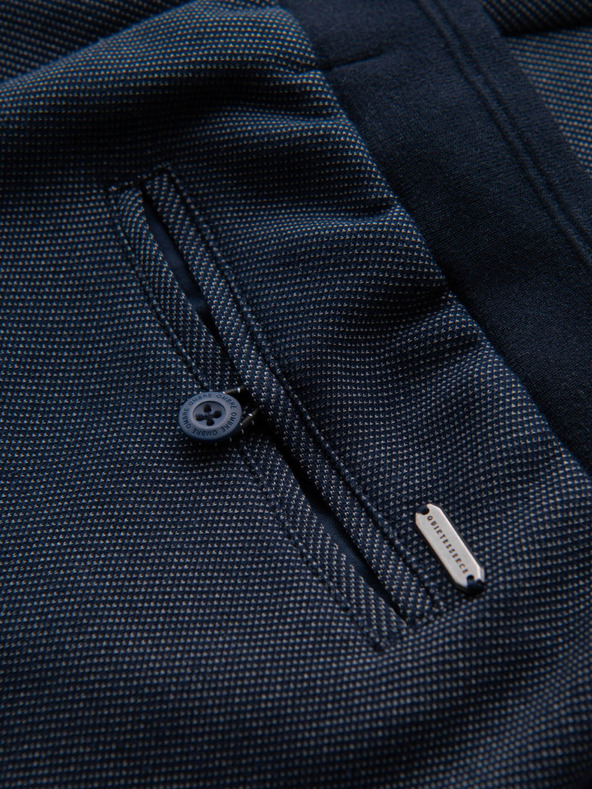 Ombre Clothing Muška pamučna trenirka BASIC plava Ombre Clothing