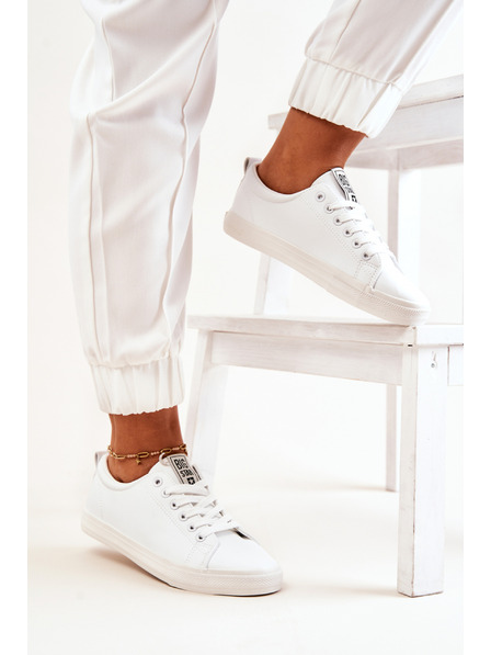 BIG STAR SHOES Ženske kožne tenisice Big Star - bijele