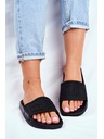 BIG STAR SHOES Modne ženske papuče Big Star - crne