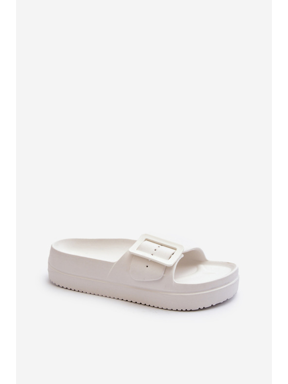 BIG STAR SHOES Ženske pjenaste papuče s platformom i kopčom Big Star