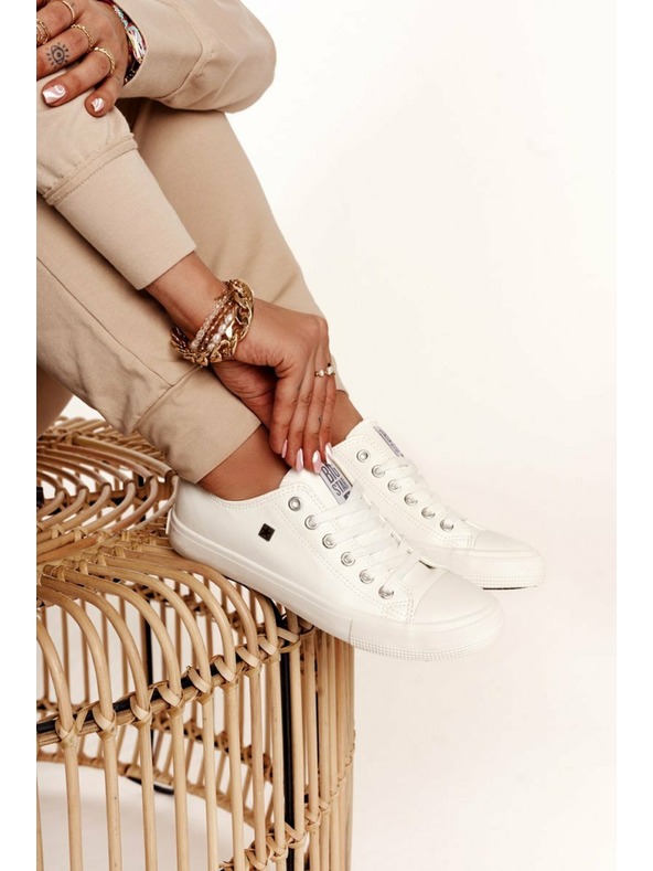 BIG STAR SHOES Ženske klasične Big Star tenisice - bijele