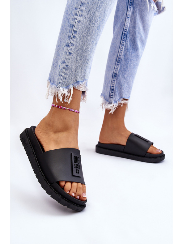 BIG STAR SHOES Ženske papuče Big Star Black