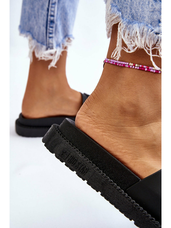 BIG STAR SHOES Ženske papuče Big Star Black