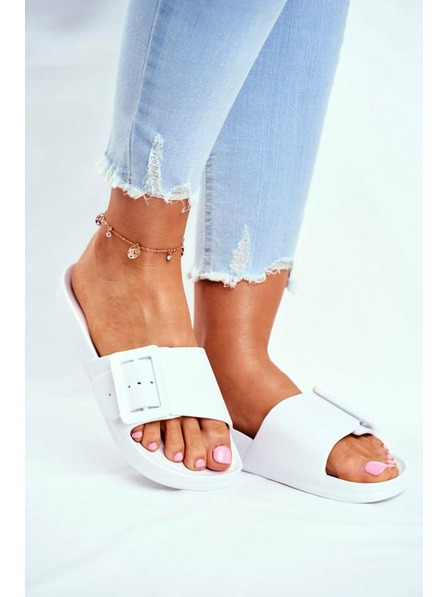 BIG STAR SHOES Elegantne ženske papuče Big Star - bijele Vel.