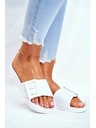 BIG STAR SHOES Elegantne ženske papuče Big Star - bijele Vel.
