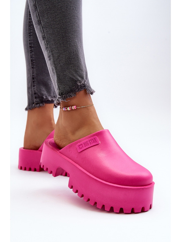 BIG STAR SHOES Ženske papuče na debelom potplatu Big Star