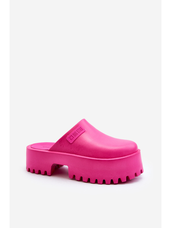 BIG STAR SHOES Ženske papuče na debelom potplatu Big Star