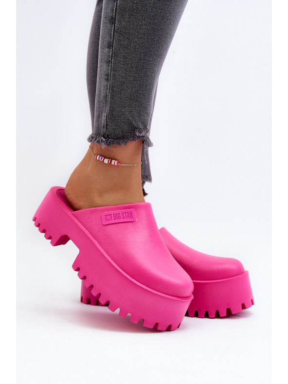 BIG STAR SHOES Ženske papuče na debelom potplatu Big Star