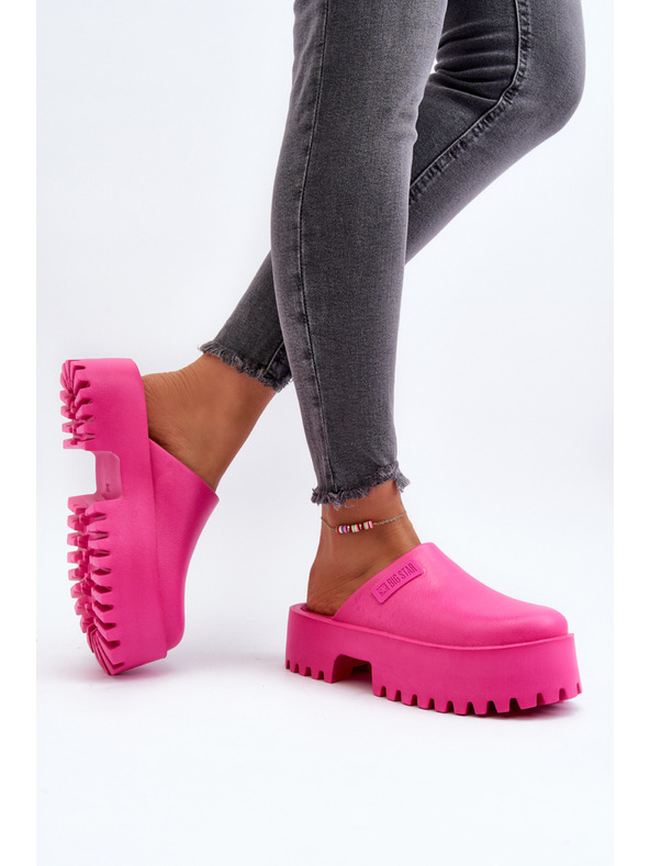 BIG STAR SHOES Ženske papuče na debelom potplatu Big Star