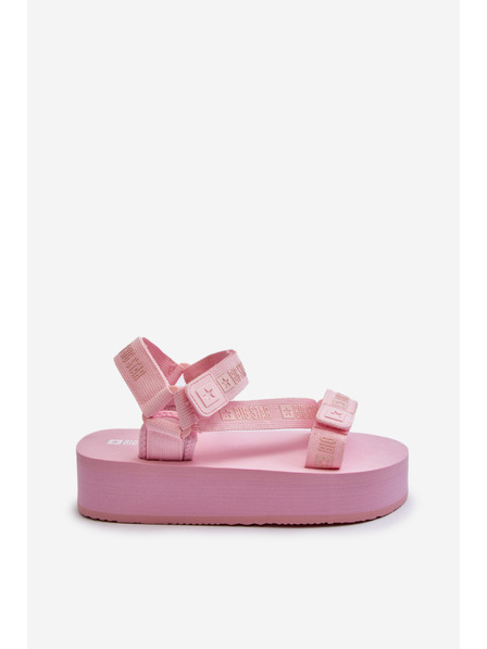 BIG STAR SHOES Ženske sandale s platformom Big Star pink