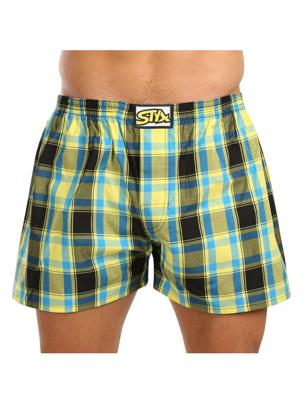 Styx Set od tri muške gaćice Styx classic gumene oversized višebojne