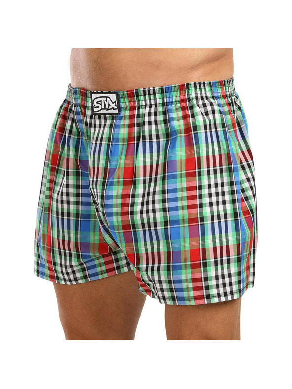 Styx Set od tri muške gaćice Styx classic gumene oversized višebojne