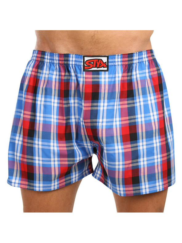 Styx Set od tri muške gaćice Styx classic gumene oversized višebojne