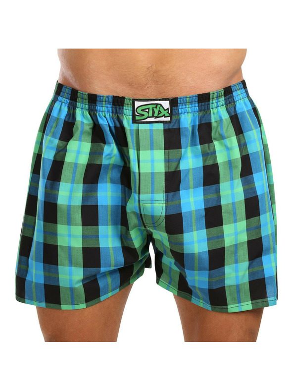 Styx Muške kratke hlače Styx classic gumene oversized višebojne