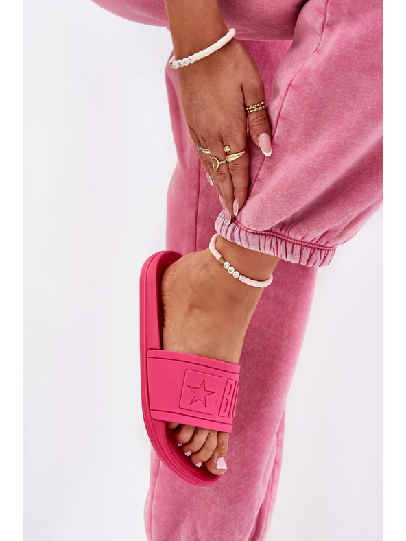 BIG STAR SHOES Modne ženske papuče Big Star pink
