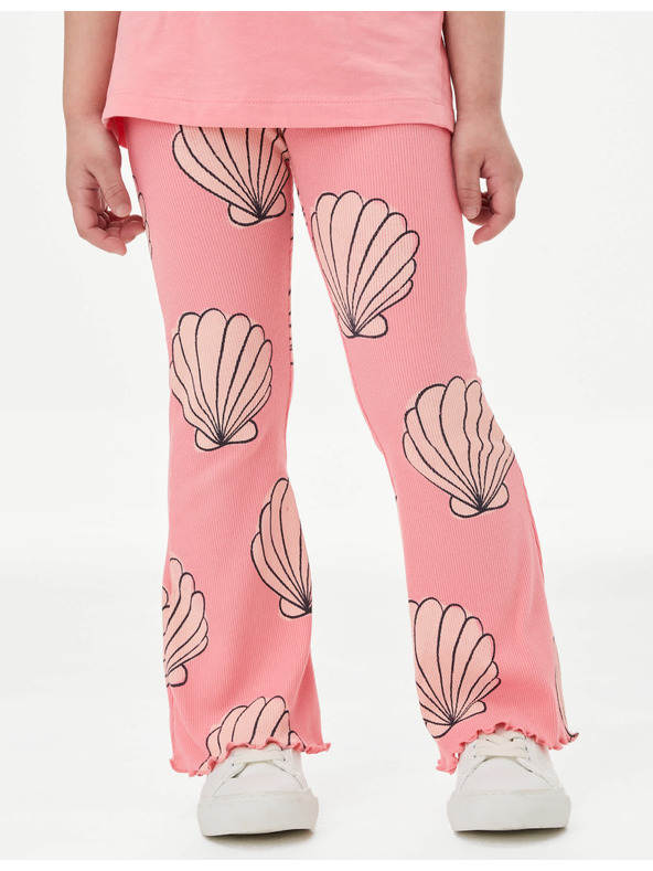 Marks & Spencer Rebraste tajice s printom školjke Marks & Spencer