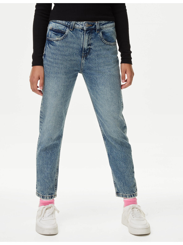 Marks & Spencer Mom kroj traperica Marks & Spencer mornarsko plava