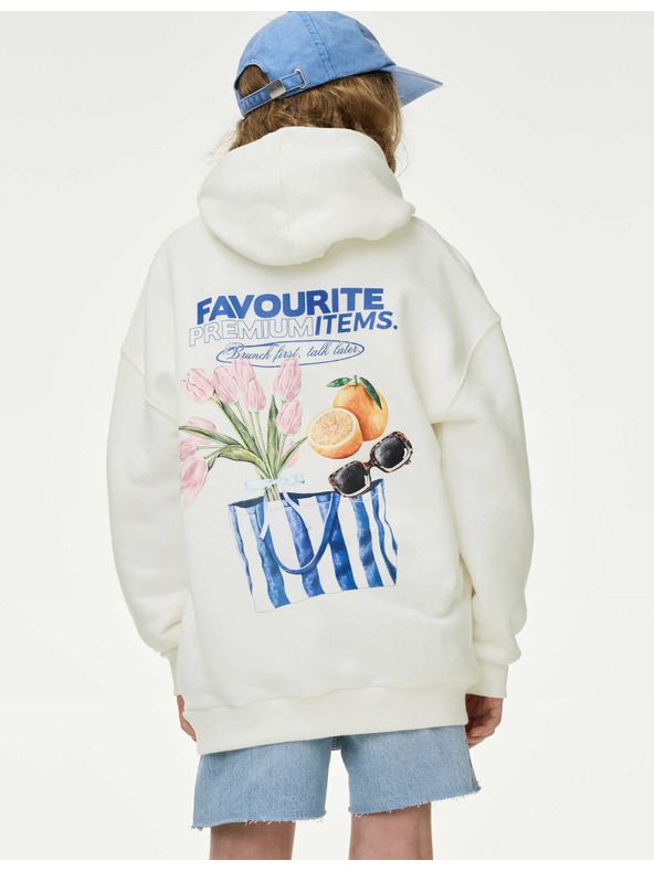 Marks & Spencer Hoodie s kapuljačom i printom Marks & Spencer