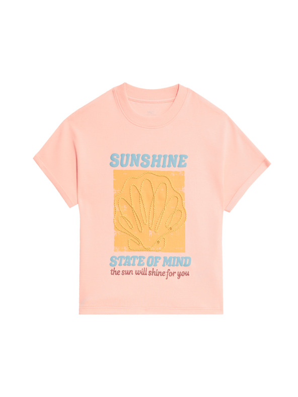 Marks & Spencer Majica s printom narančasta Marks & Spencer