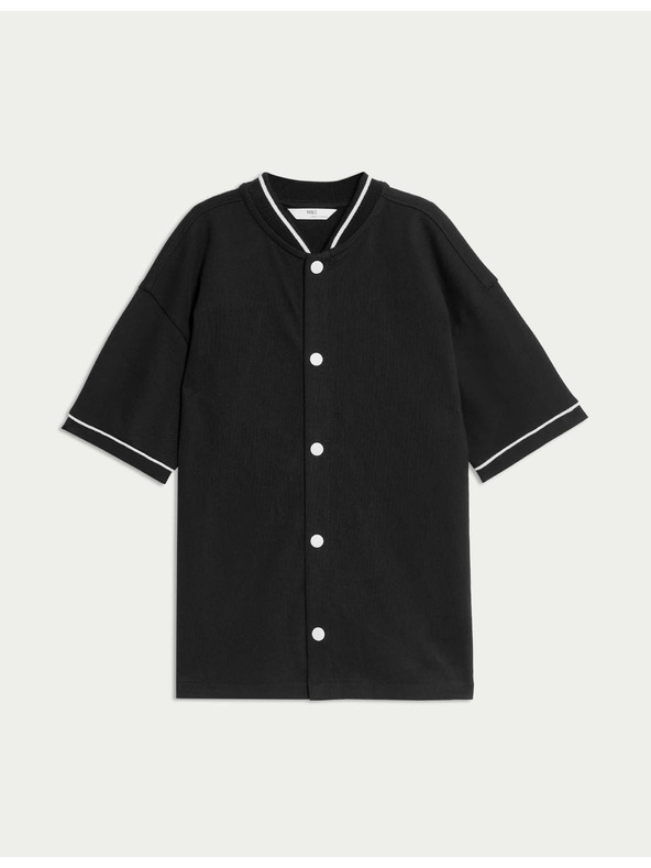 Marks & Spencer Baseball košulja od čiste pamučne tkanine Marks & Spencer