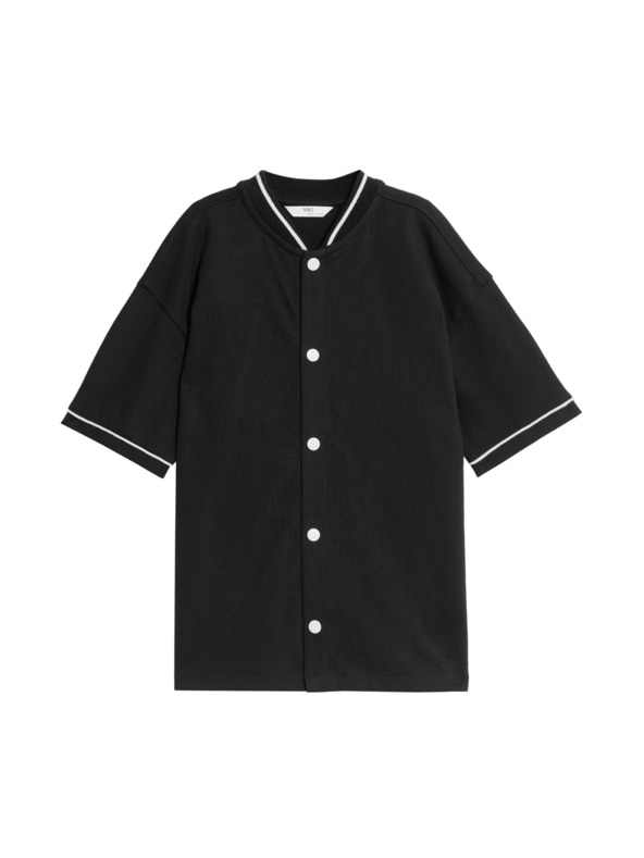 Marks & Spencer Baseball košulja od čiste pamučne tkanine Marks & Spencer