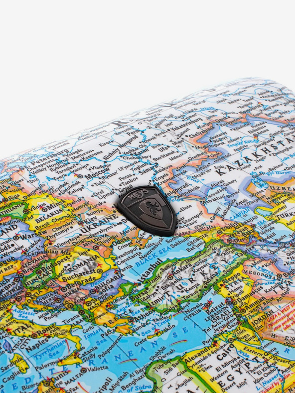 Heys Plavi uzorkovani putni kofer Heys Journey 3G L