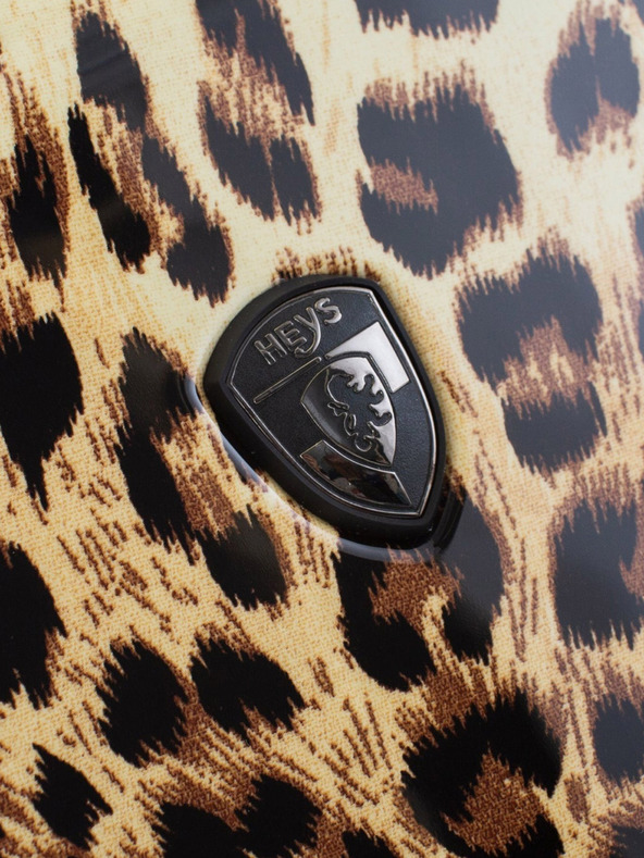 Heys Crno-smeđi šareni putni kofer Heys Smeđi Leopard M