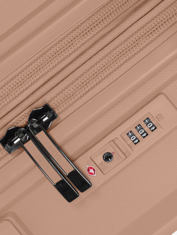 Heys Set od tri putna kofera u bež boji Heys Airlite S,M,L Nude