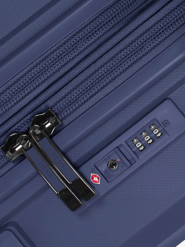 Heys Set od tri putna kofera u plavoj boji Heys Airlite S,M,L Plava